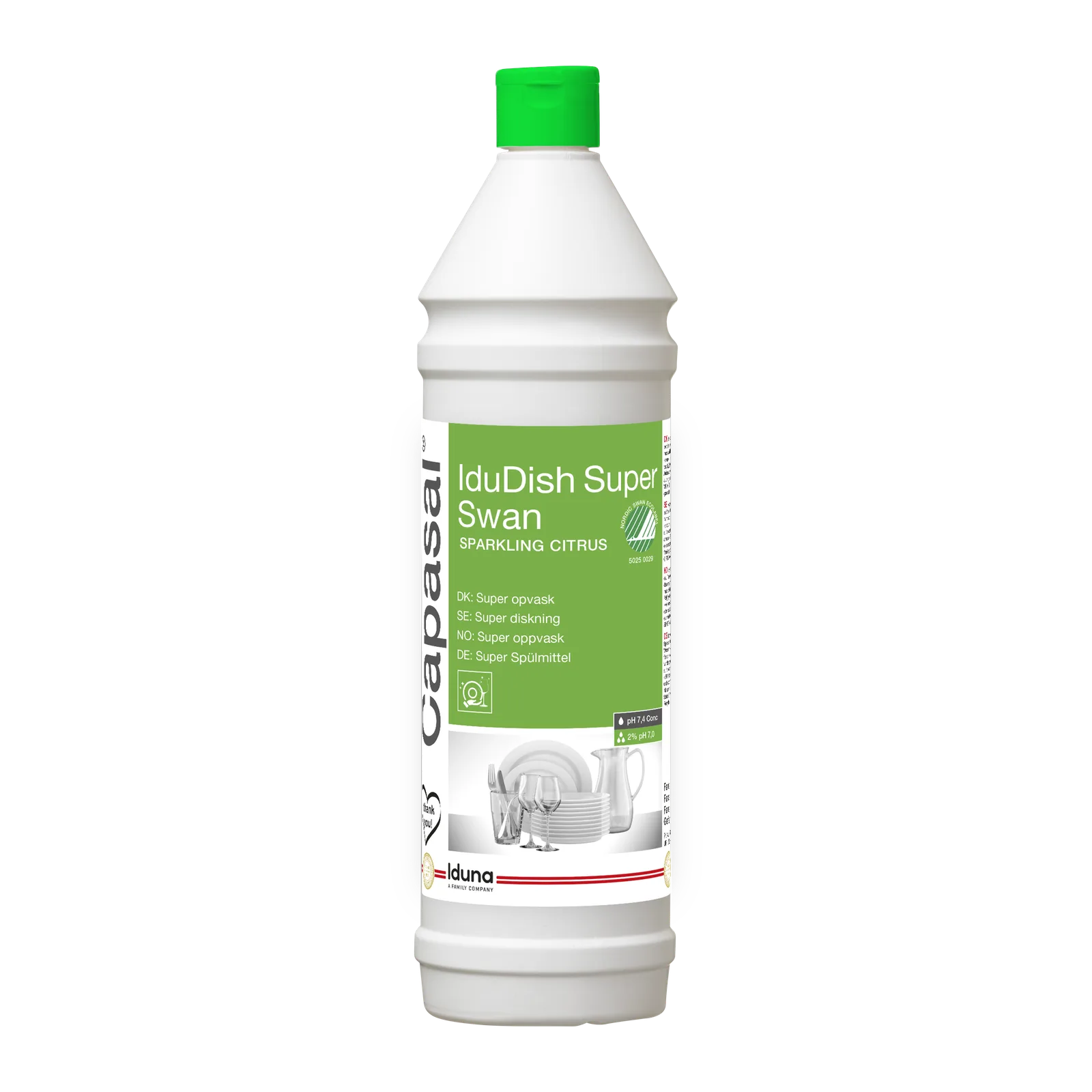 Capasal® IduDish Super Swan Sparkling Citrus