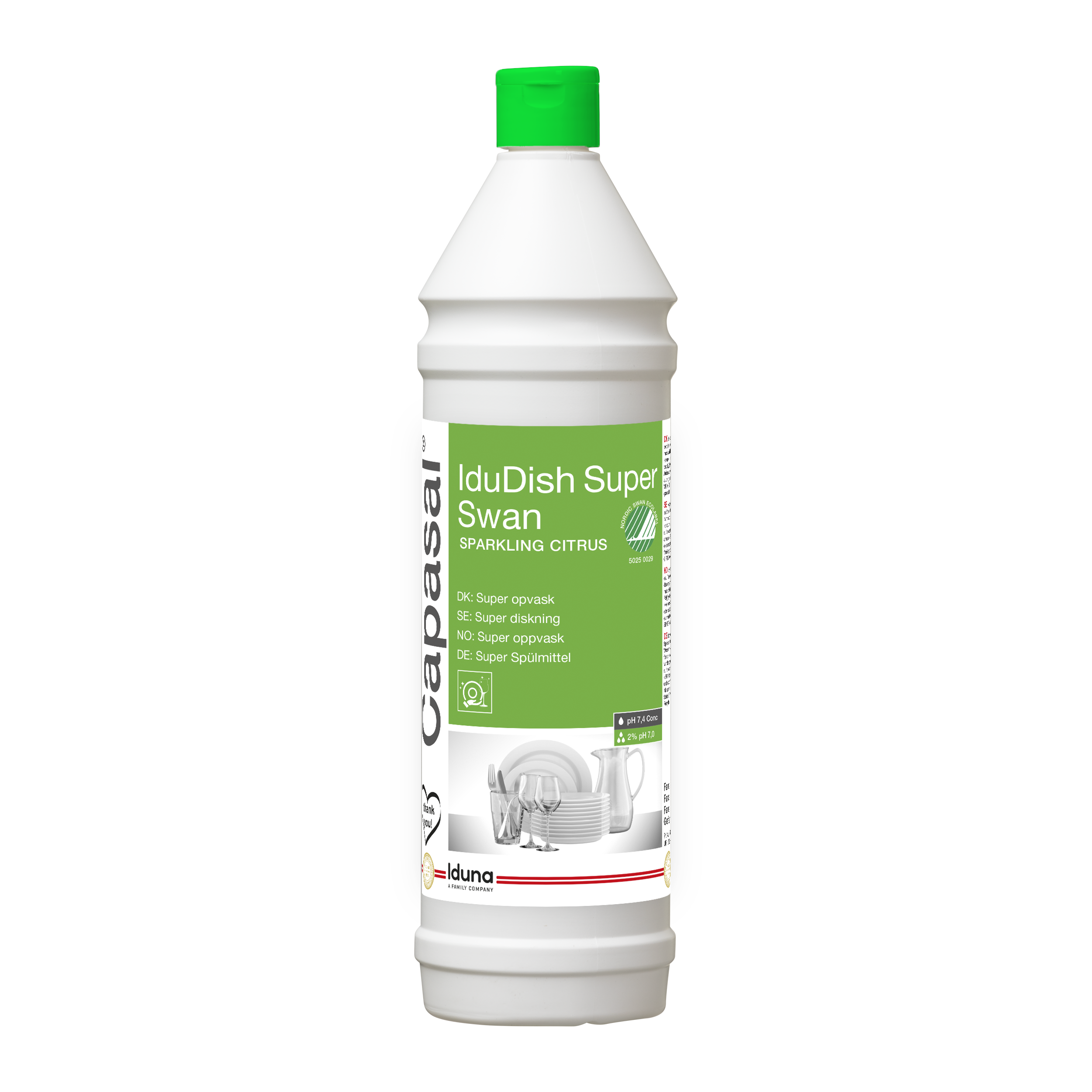 Capasal® IduDish Super Swan Sparkling Citrus